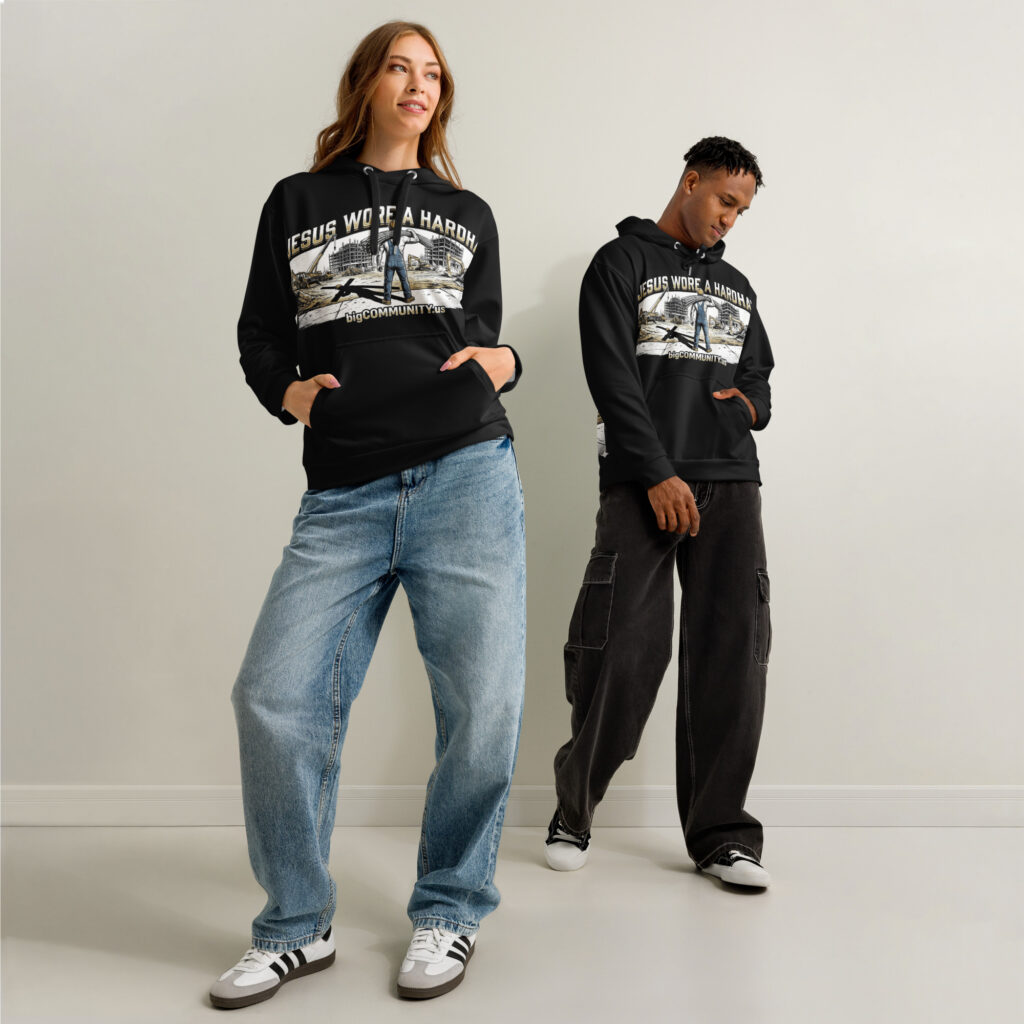 Unisex cotton hoodie