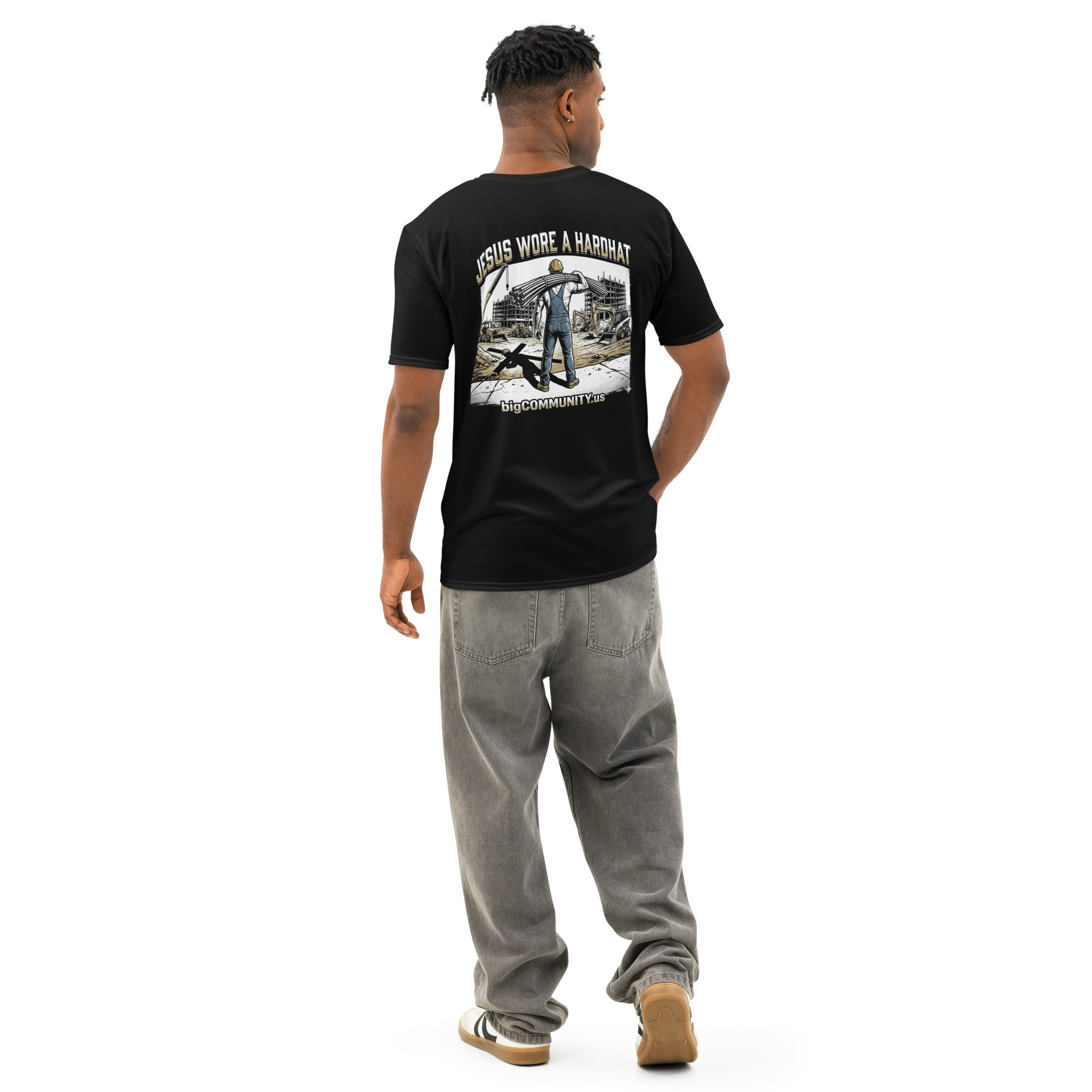 Men’s cotton crew neck t-shirt - Image 2