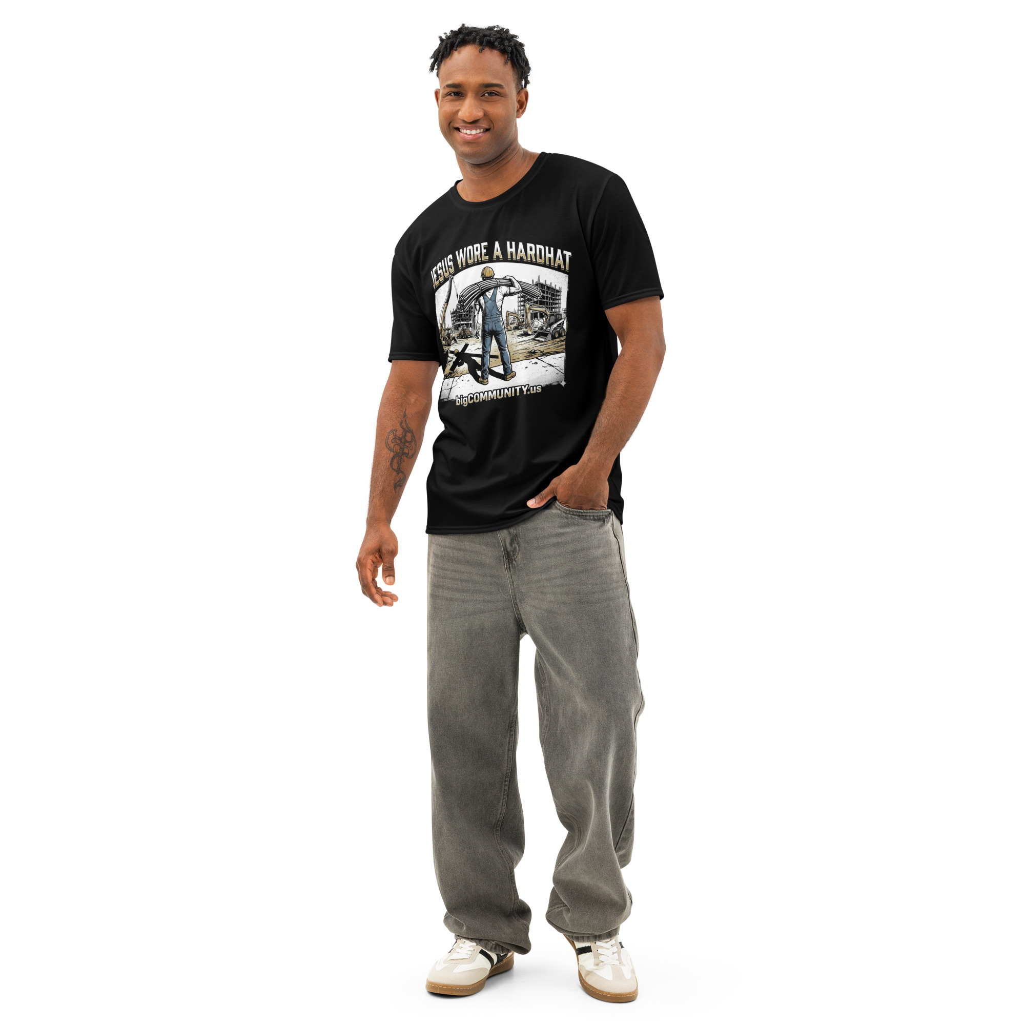 Men’s cotton crew neck t-shirt - Image 3