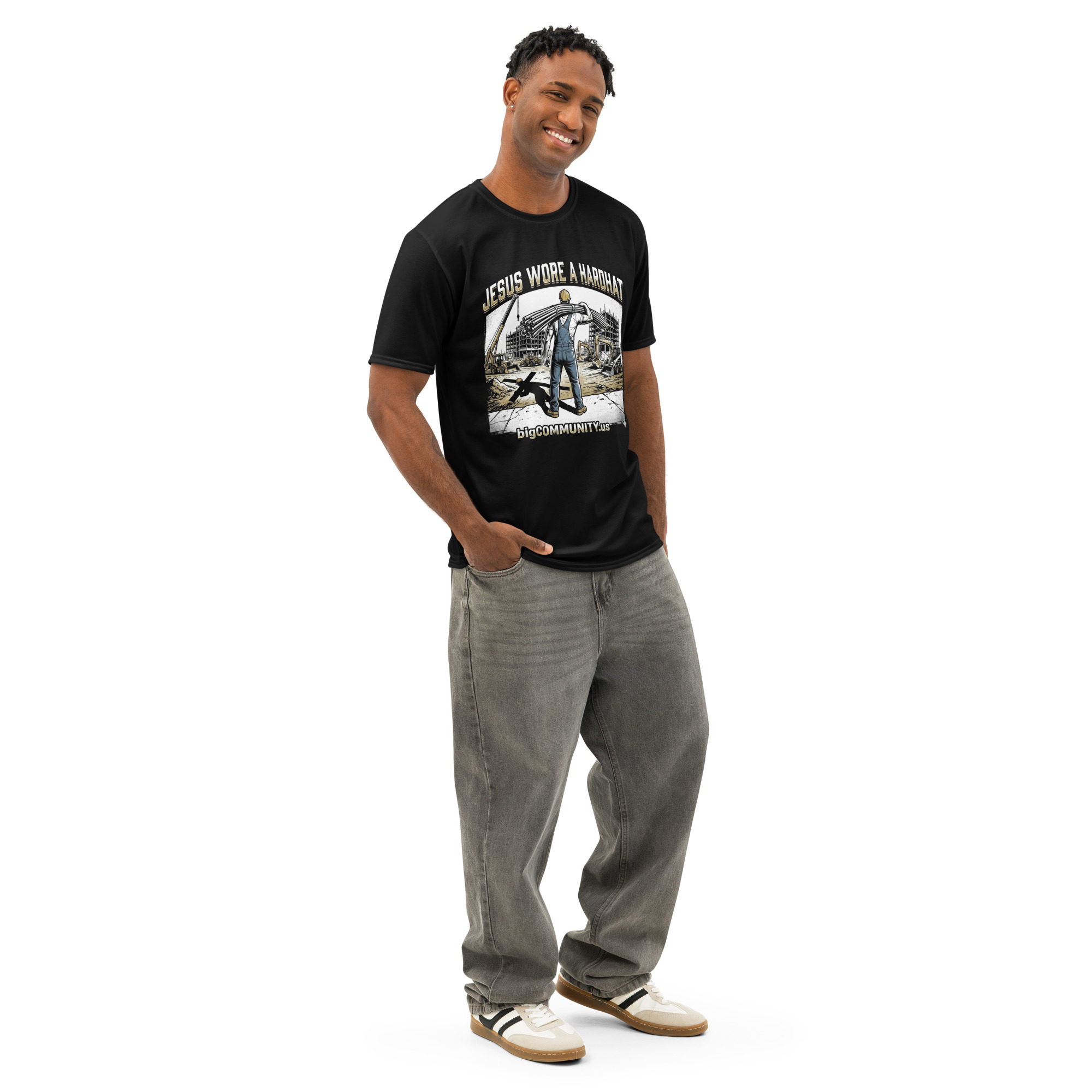 Men’s cotton crew neck t-shirt